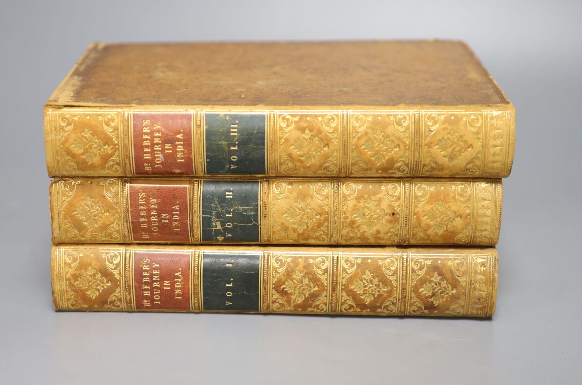 Hebes, Reginald - Narrative of a journey through the upper provinces of India, Vols I-III, Fourth edition, John Murray, London, 1829